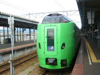 八戸駅から函館駅の乗車記録(乗りつぶし)写真