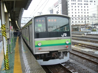 中山駅から八王子駅の乗車記録(乗りつぶし)写真