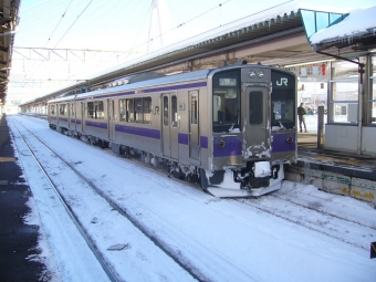 青森駅から弘前駅の乗車記録(乗りつぶし)写真