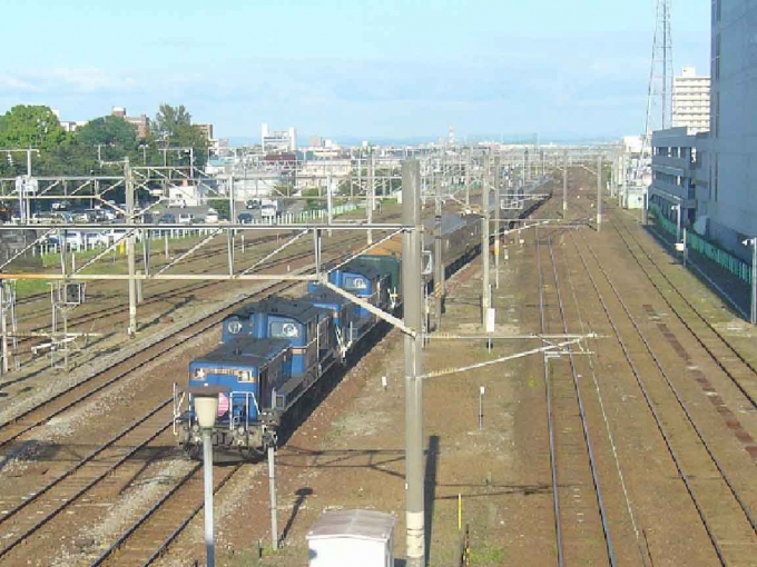 鉄道乗車記録の写真:列車・車両の様子(未乗車)(4)        「乗車車両とは別編成です。
寝台特急トワイライトエクスプレス」