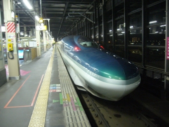 北上駅から盛岡駅の乗車記録(乗りつぶし)写真