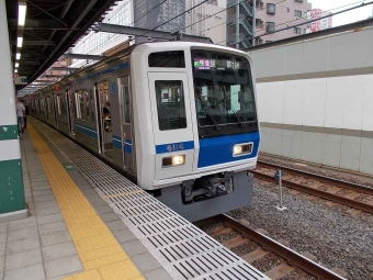 渋谷駅から練馬駅の乗車記録(乗りつぶし)写真