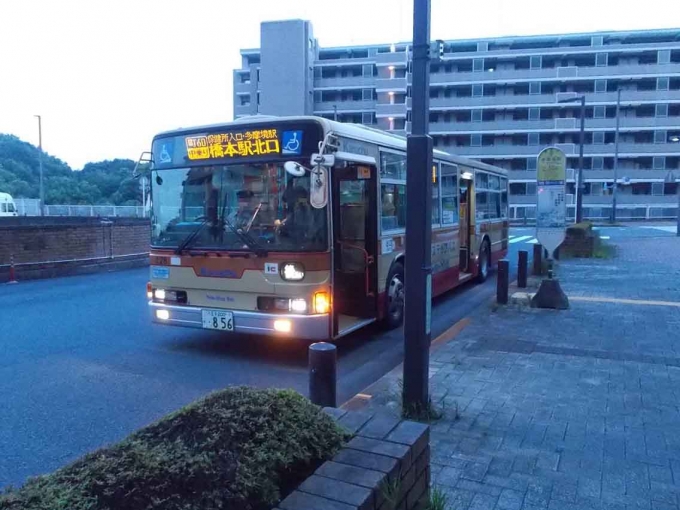 鉄道乗車記録の写真:旅の思い出(2)        「町田方面から乗車した神奈中バスです。」