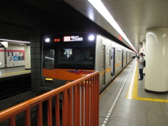 大門駅から日本橋駅の乗車記録(乗りつぶし)写真