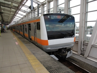 国分寺駅から東小金井駅の乗車記録(乗りつぶし)写真