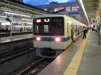 新百合ヶ丘駅から新宿駅の乗車記録(乗りつぶし)写真