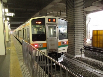 新前橋駅から小山駅の乗車記録(乗りつぶし)写真
