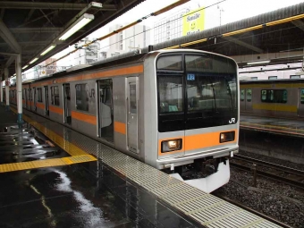 高円寺駅から阿佐ケ谷駅の乗車記録(乗りつぶし)写真