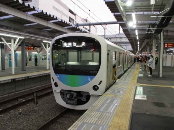 武蔵藤沢駅から所沢駅の乗車記録(乗りつぶし)写真