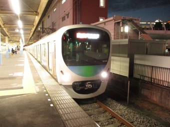 所沢駅から田無駅の乗車記録(乗りつぶし)写真