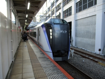 立川駅から新宿駅の乗車記録(乗りつぶし)写真