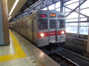 北千住駅から錦糸町駅の乗車記録(乗りつぶし)写真