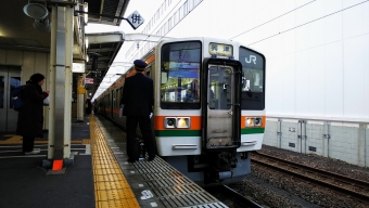 焼津駅 - 静岡駅の乗車記録(乗りつぶし)写真