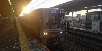 明石駅から須磨駅の乗車記録(乗りつぶし)写真
