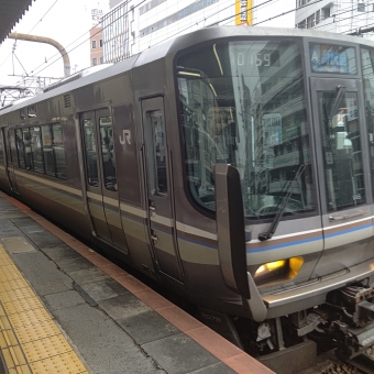三ノ宮駅から京都駅:鉄道乗車記録の写真