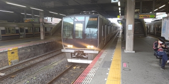 四条畷駅から同志社前駅:鉄道乗車記録の写真