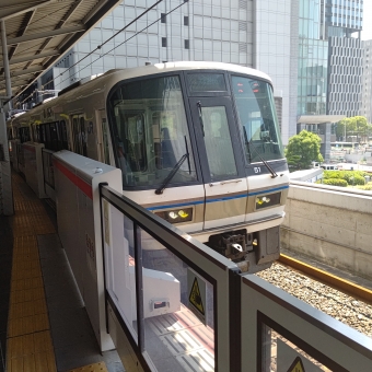 大阪駅から奈良駅の乗車記録(乗りつぶし)写真