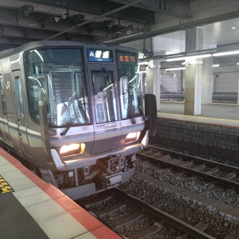 京都駅から高槻駅:鉄道乗車記録の写真