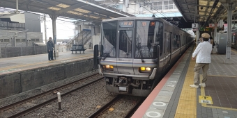 須磨駅から神戸駅の乗車記録(乗りつぶし)写真