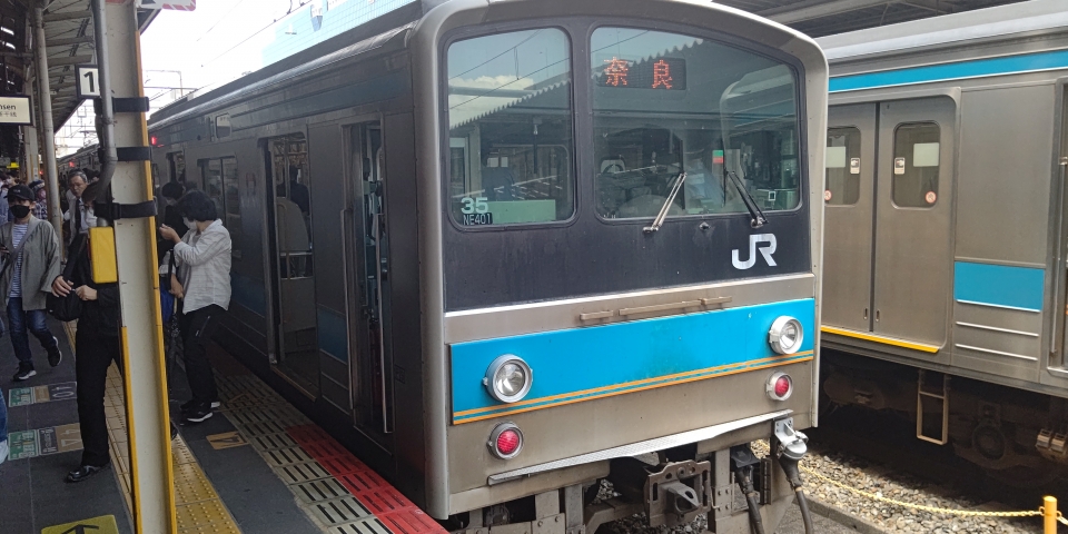 鉄道乗車記録「京都駅から奈良駅」乗車した列車(外観)の写真(1) by 友弘貴之 撮影日時:2022年05月22日