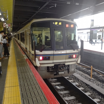 京都駅から園部駅:鉄道乗車記録の写真