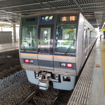 宝塚駅から高槻駅の乗車記録(乗りつぶし)写真