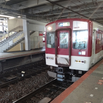 大和西大寺駅から尼崎駅の乗車記録(乗りつぶし)写真