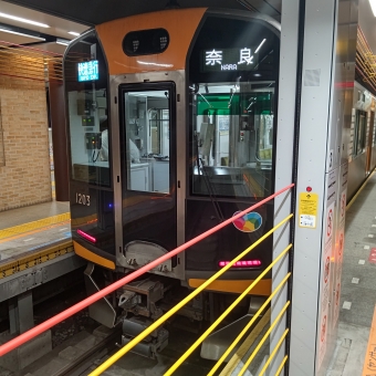 神戸三宮駅から近鉄奈良駅:鉄道乗車記録の写真