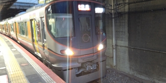 天王寺駅から大阪駅:鉄道乗車記録の写真
