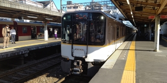 河内国分駅から桜井駅の乗車記録(乗りつぶし)写真