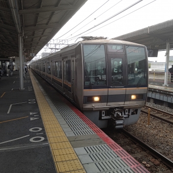 明石駅から京橋駅の乗車記録(乗りつぶし)写真