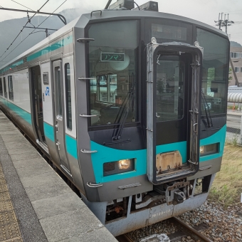谷川駅から西脇市駅の乗車記録(乗りつぶし)写真