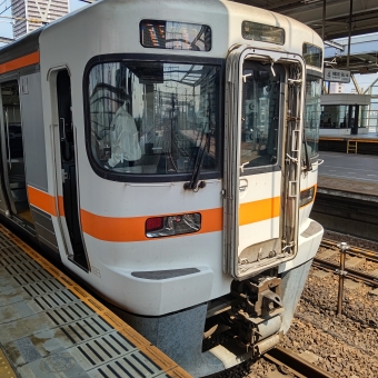 岐阜駅から豊橋駅の乗車記録(乗りつぶし)写真