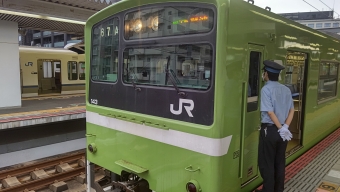 奈良駅から天王寺駅の乗車記録(乗りつぶし)写真