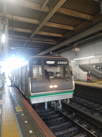 生駒駅からコスモスクエア駅:鉄道乗車記録の写真