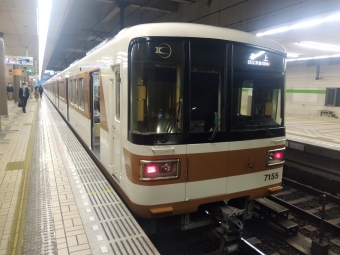 西神中央駅から西神南駅の乗車記録(乗りつぶし)写真