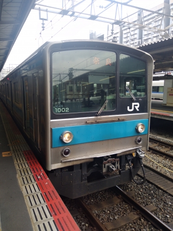 京都駅から木津駅:鉄道乗車記録の写真