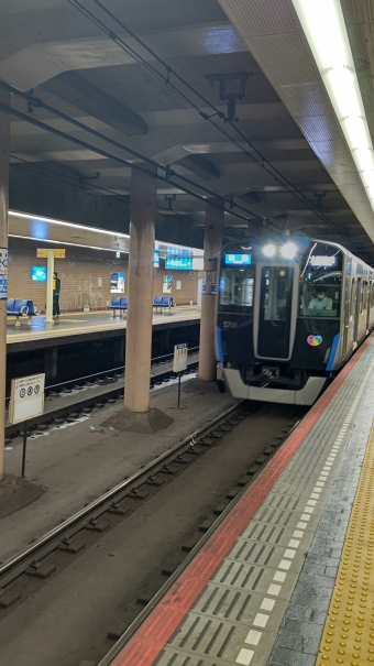 高速神戸駅から大阪梅田駅:鉄道乗車記録の写真