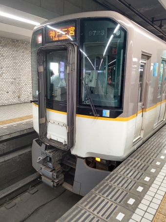 近鉄奈良駅から神戸三宮駅:鉄道乗車記録の写真