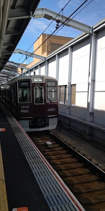 三国駅から大阪梅田駅:鉄道乗車記録の写真