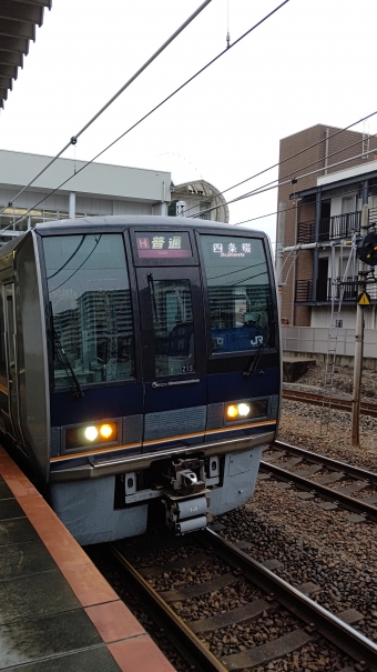 須磨海浜公園駅から尼崎駅の乗車記録(乗りつぶし)写真