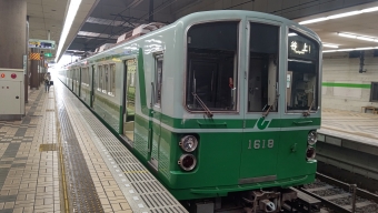 西神中央駅から上沢駅の乗車記録(乗りつぶし)写真