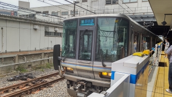 高槻駅から近江塩津駅の乗車記録(乗りつぶし)写真