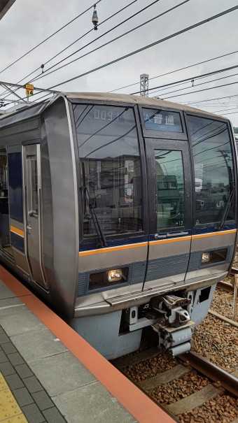 須磨駅から京都駅の乗車記録(乗りつぶし)写真