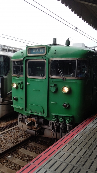 京都駅から近江舞子駅:鉄道乗車記録の写真