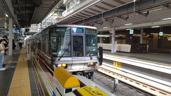 大阪駅から近江塩津駅の乗車記録(乗りつぶし)写真