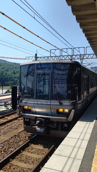 近江塩津駅から姫路駅の乗車記録(乗りつぶし)写真
