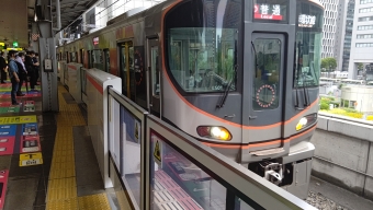 大阪駅から天王寺駅の乗車記録(乗りつぶし)写真