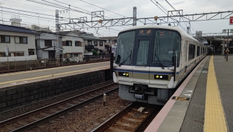 須磨駅から加古川駅の乗車記録(乗りつぶし)写真