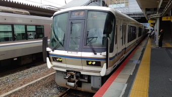 亀岡駅から園部駅の乗車記録(乗りつぶし)写真